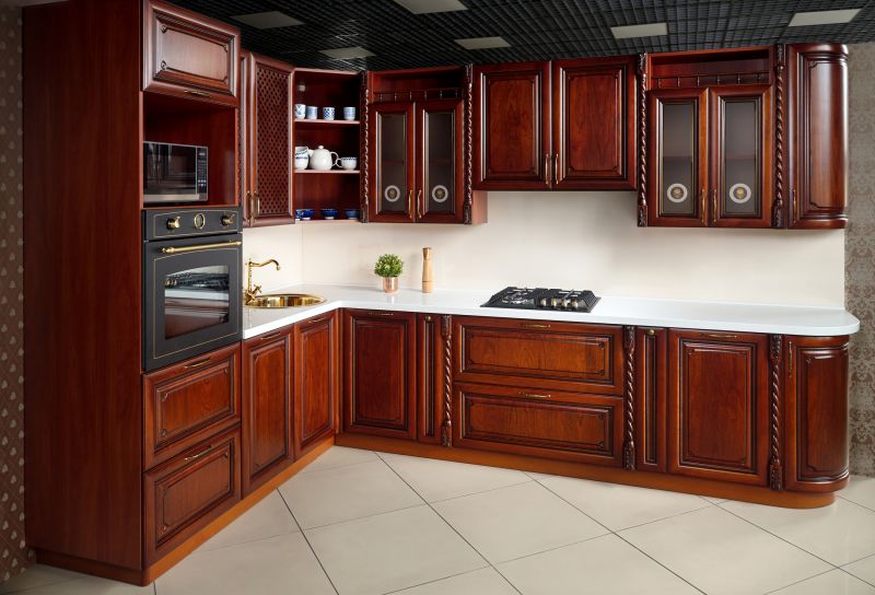 Built In Cabinetry Staining in Bloomington, IN